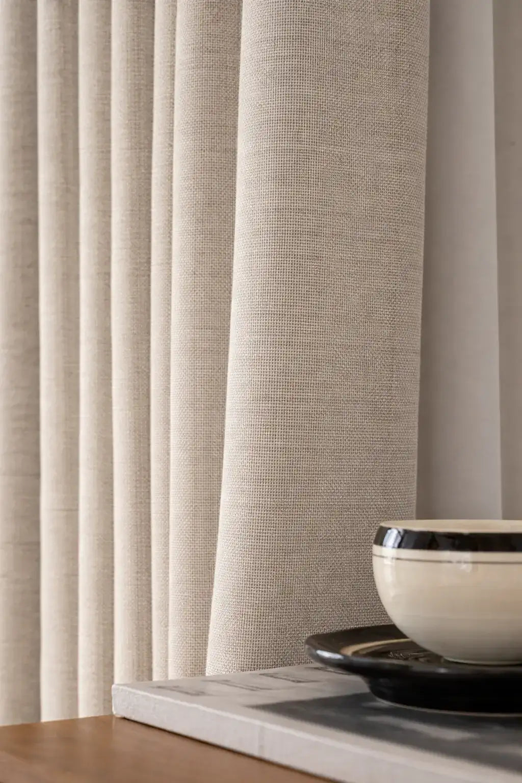 Rideau 100% Occultant Sur Mesure - Beige