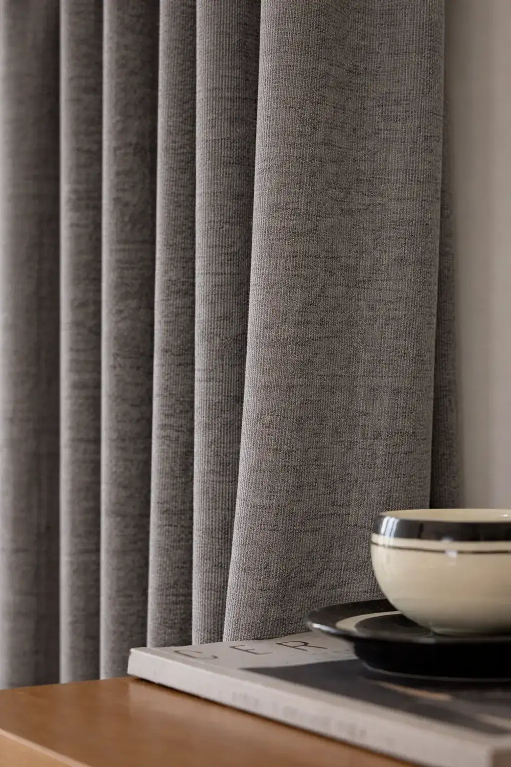 Rideau 100% Occultant Sur Mesure - Gris