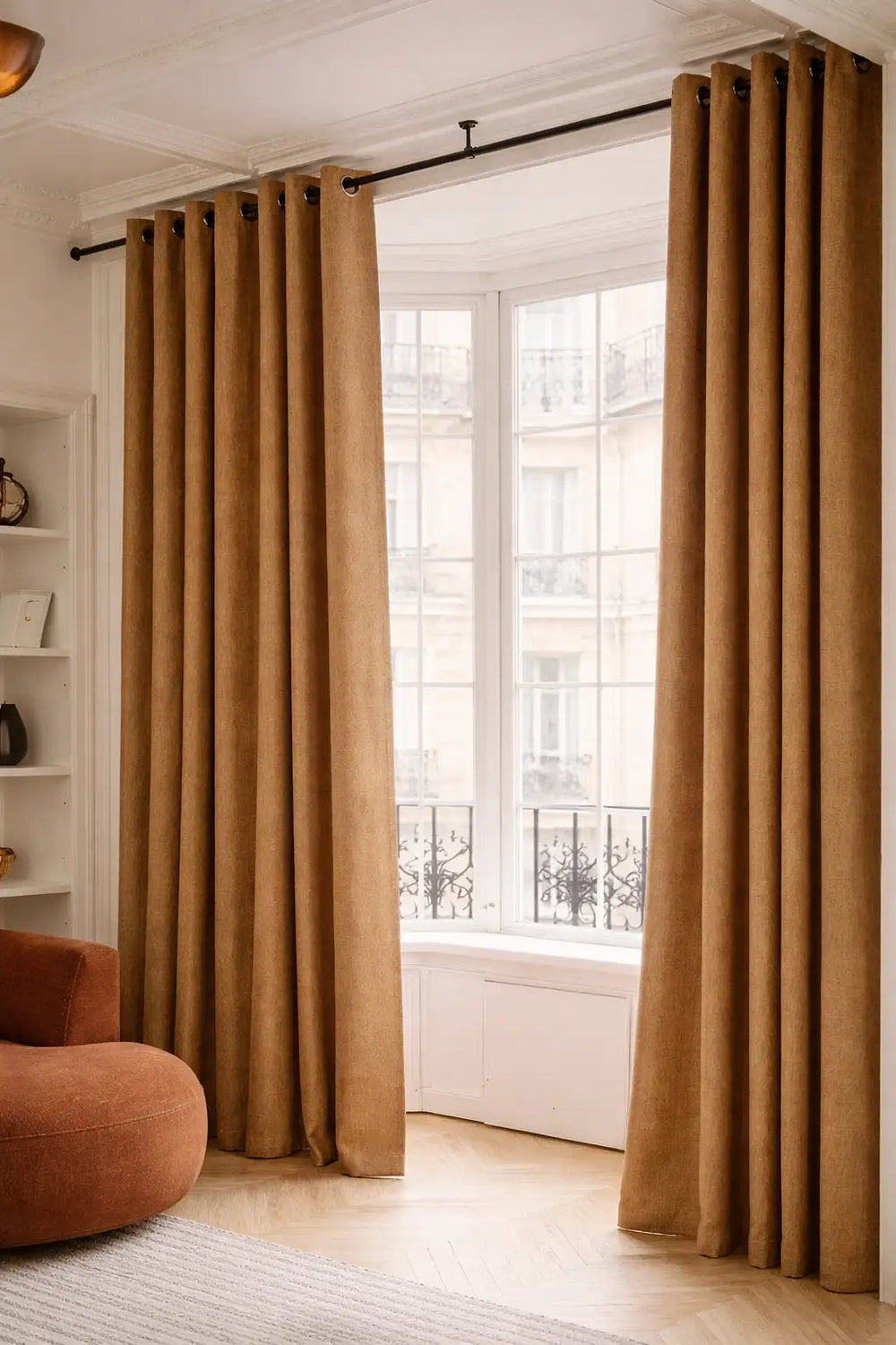 Rideau 100% Occultant Sur Mesure - Sable