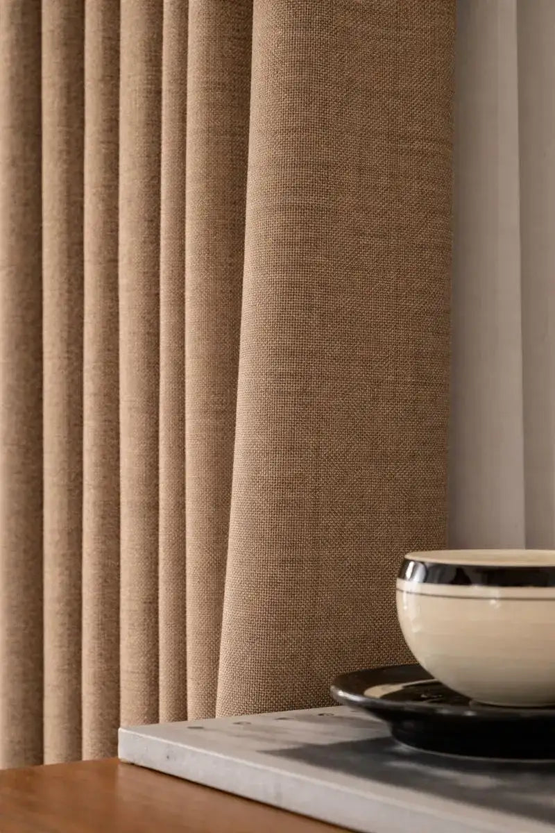 Rideau 100% Occultant Sur Mesure - Sable